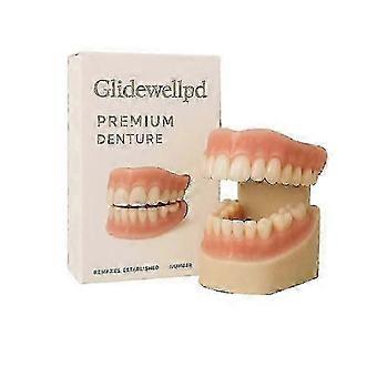 Glidewellpd - Premium Silicone Denture, Smileasego Premium Dentures Full Mouth New Arrival S04