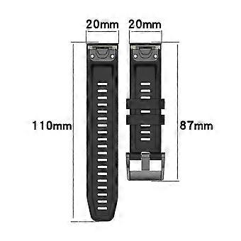 Silicone Watch Band For Garmin Fenix 7S [MI]