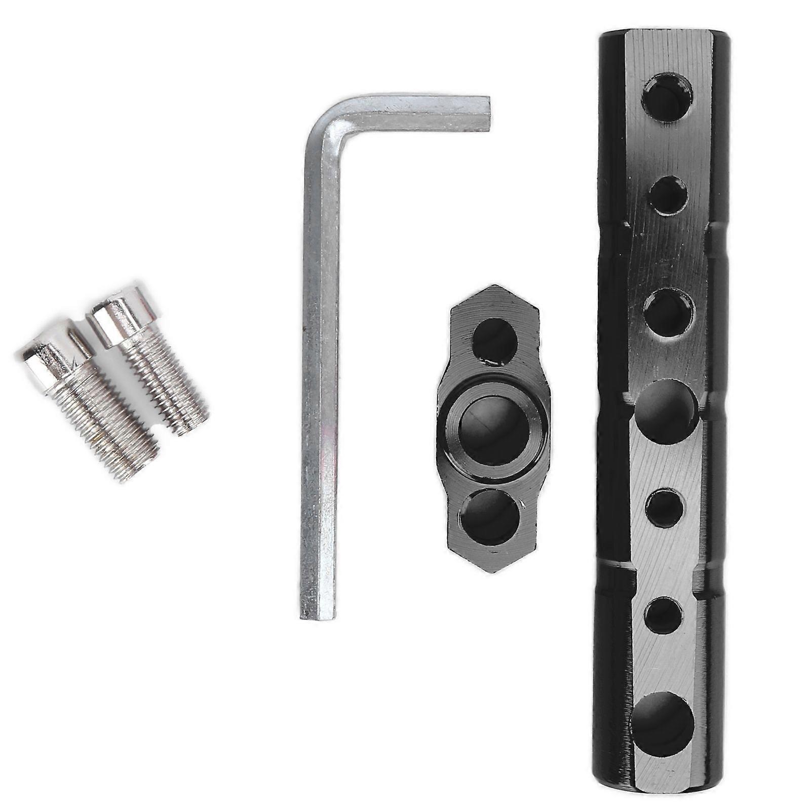 Motorsykkel styret Extender Mount Multifunksjon Universal Replacement for KAWASAKIBlack