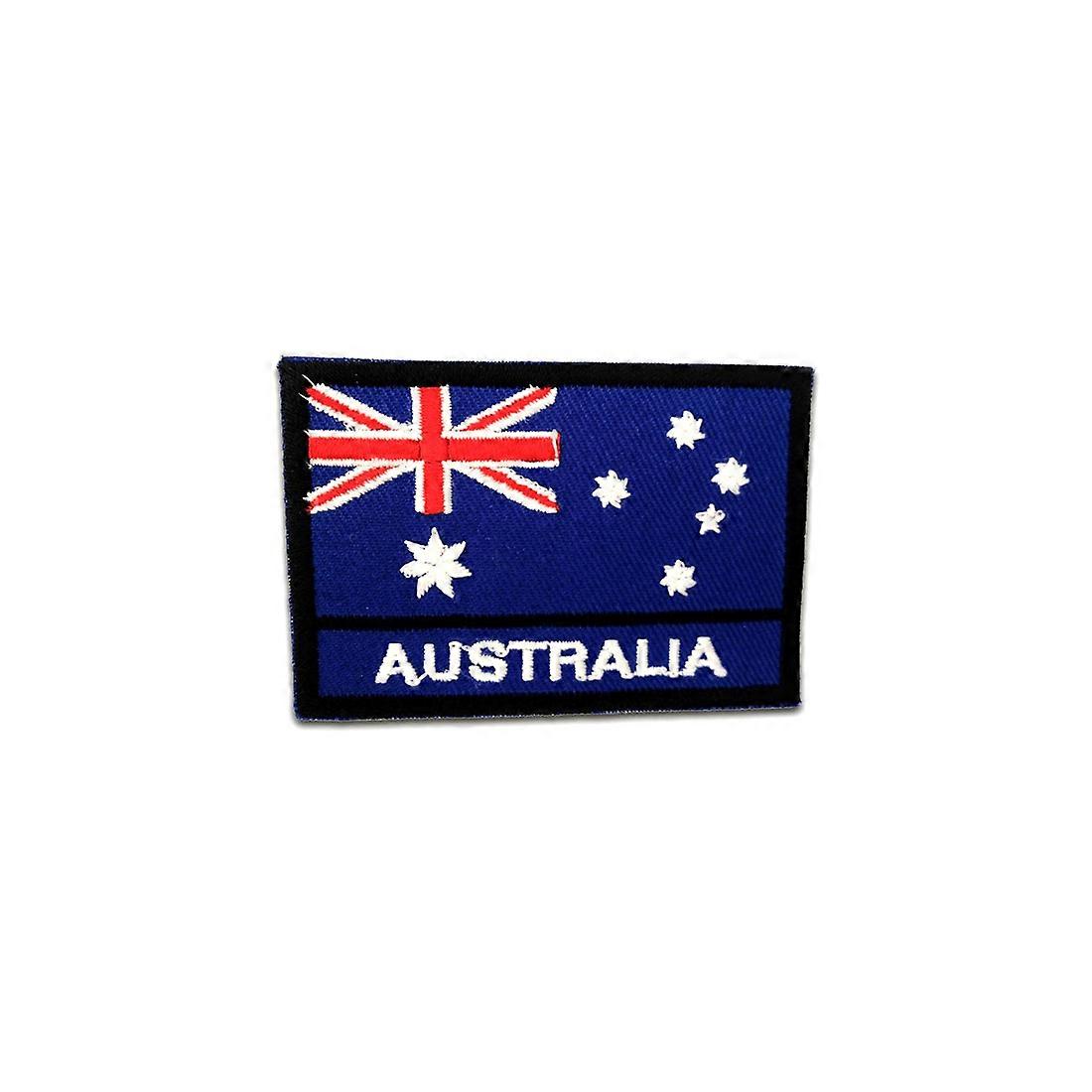 Patch / iron-on patch Australia flag flag blue 7.2x4.9cm patch iron on patch