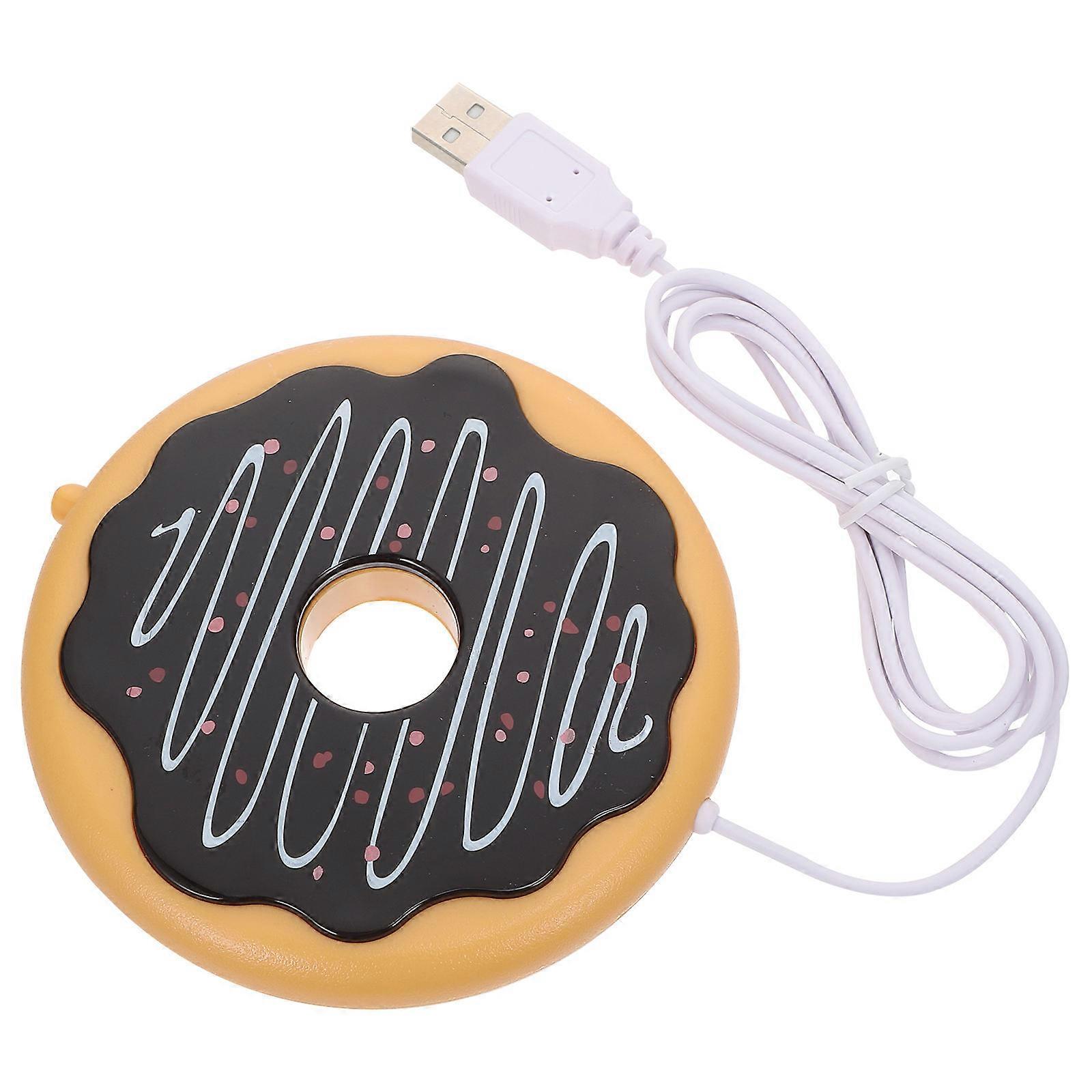 1 Pc Practical Heating Cup Coaster Creative Cup Warmer Insulation Coaster (Assorted Color)