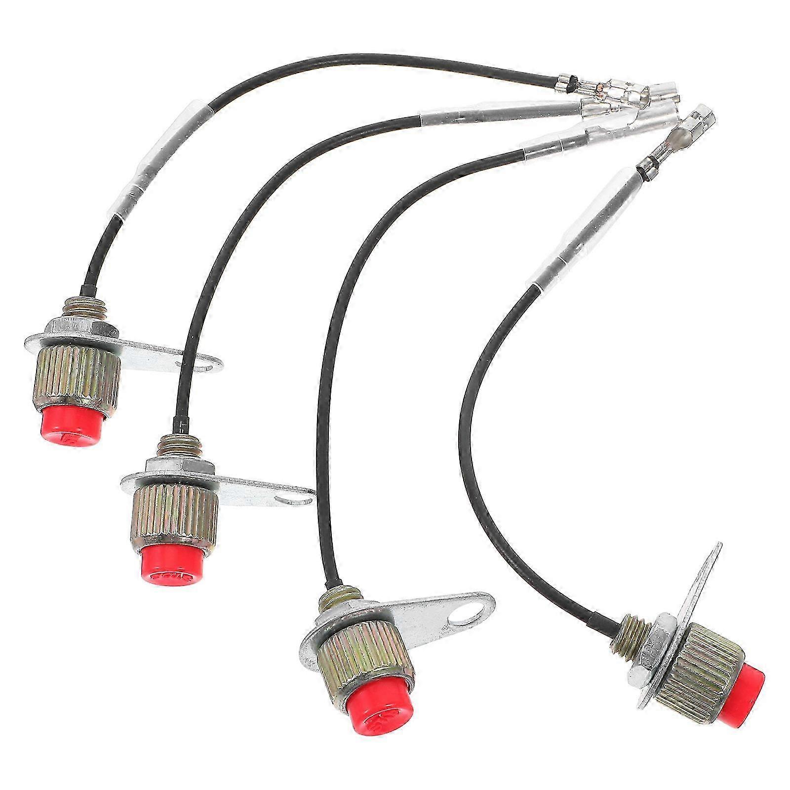 4Pcs Switch Control Garden Stop Switch Stop Power Protective On Off Stop Switch compatible with Trimmer