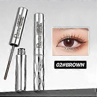 Iron Wand Tubing Mascara  Liquid Lash Extensions Effect, Waterproof & Long-Lasting, No Flaking, No Clumping, 3D Curling Wand for Bold, Defined Lashes