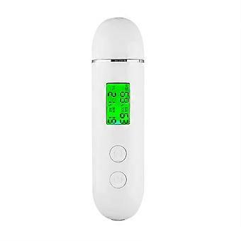 Digital hudanalysator med LCD-skärm, fukt- och oljetest, fluorescerande ämnesdetektering, USB-laddningsbar