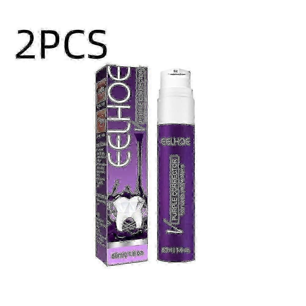 2pcs V34 Violet Blanchiment des Dents Toot