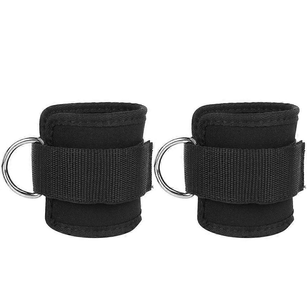 Adjustable Padded Ankle Cuffs for Glute Kickbacks and Cable Machine Work