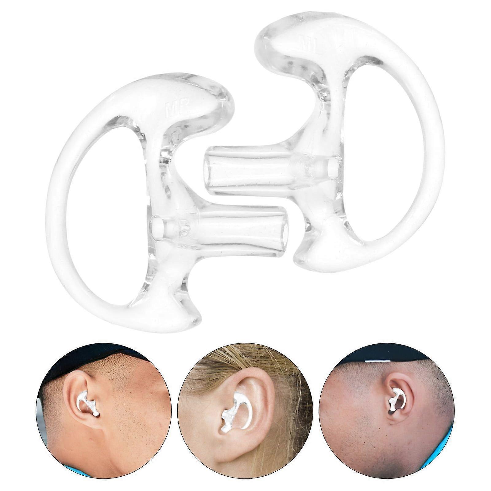 5 Pairs Interphone Ear Plug Silicone Earpiece Insert Interphone Ear Bud Supply