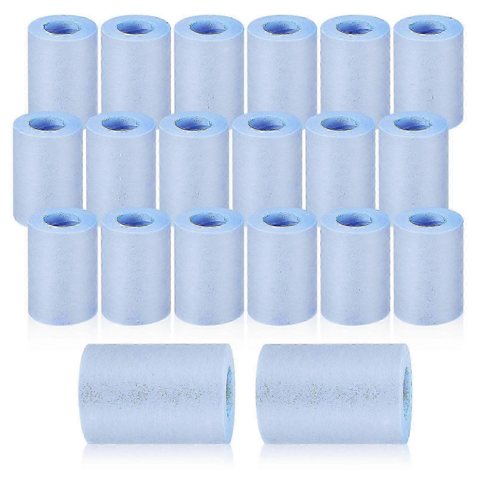 Universal Bathroom Water Filter Cotton Replacement Inserts 40Pcs Pack
