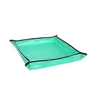 2pcs 50 tapis de plantation tapis de tapis Pad imperméable à l’eau pliable tapis de pot tampon de transplantation
