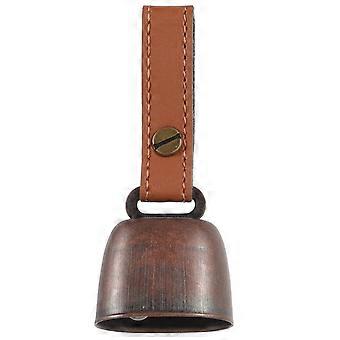 Bear Bell Camping Bell for Outdoor Use 1 Pendant Light Brown Iron Metal