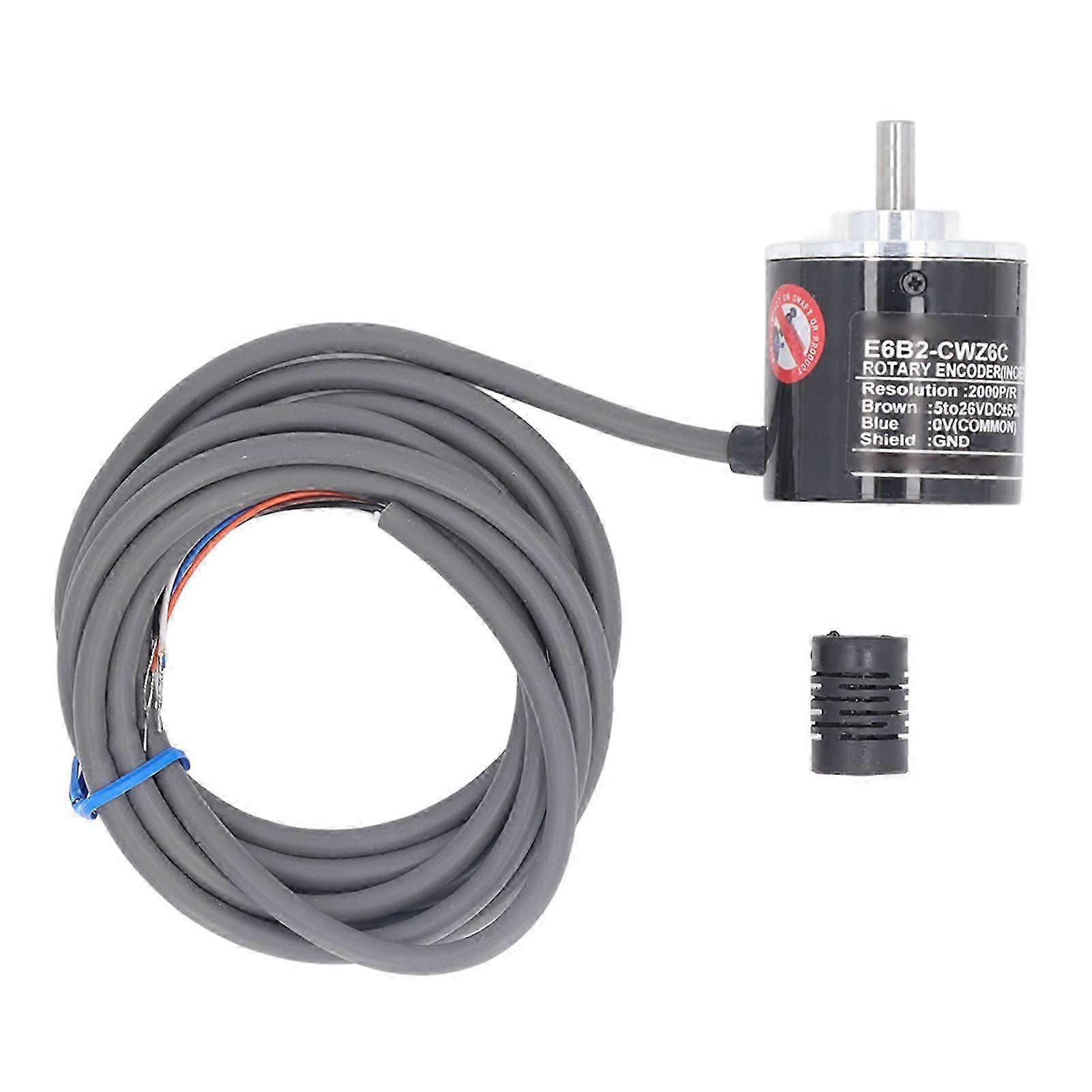 Incremental Rotary Encoder for PLC Applications, E6B2 CWZ6C 2000P/R, High Precision 5-24VDC