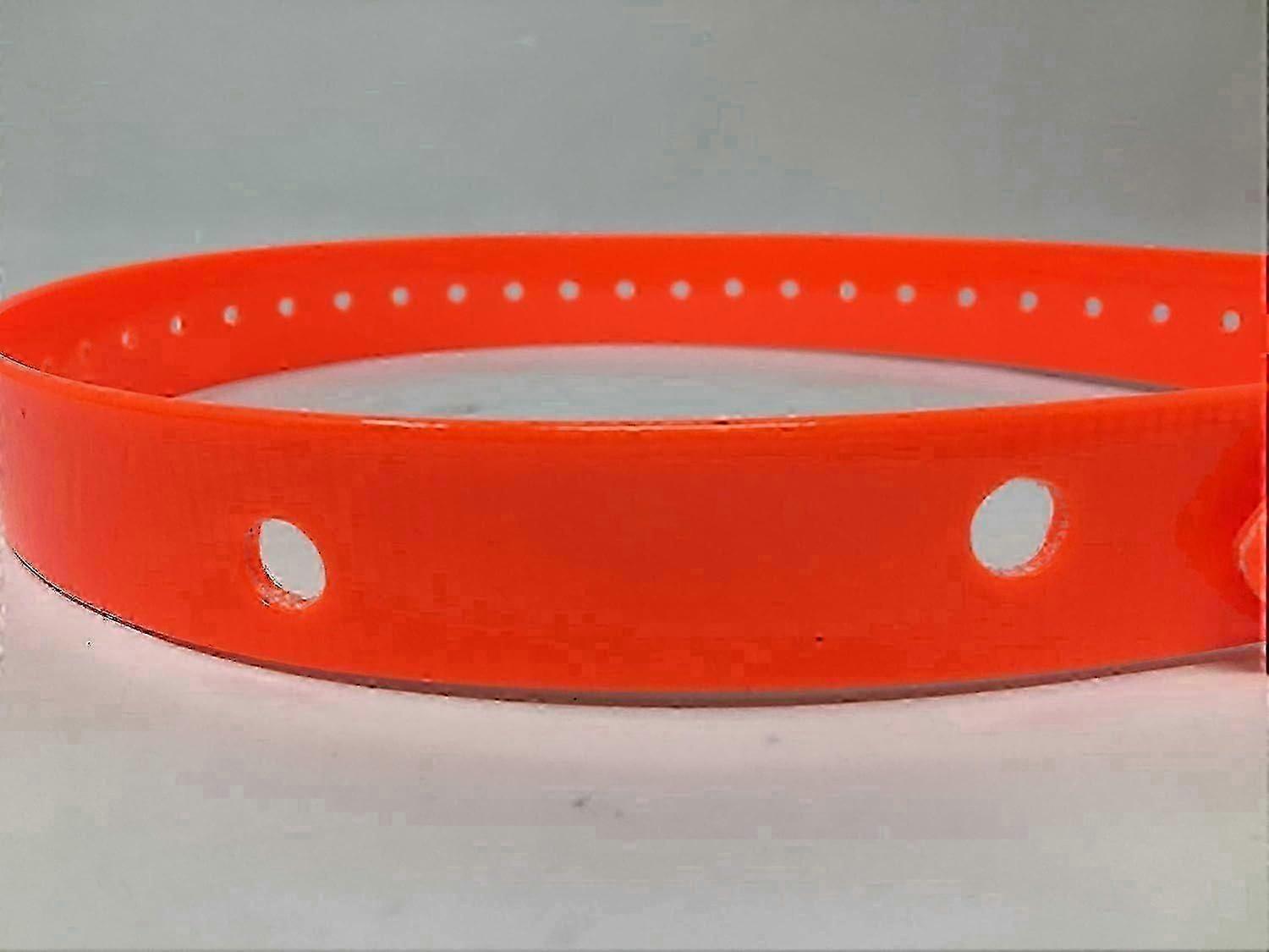 Neon Orange Collar Strap for Dog Training Device DC40, Replacement Accessory