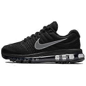 Nike Air Max 2017 Låga Löparskor Dam Svarta Grå 849560-001