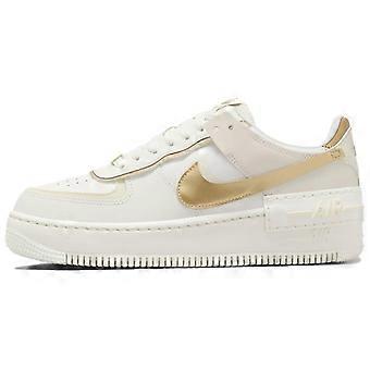Nike Air Force 1 Shadow Sail Coconut Milk Metallic Gold Damen DZ1847-108