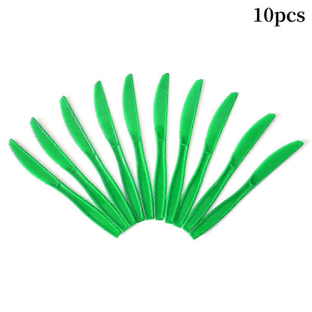 Shamrock Green Disposable Spoons