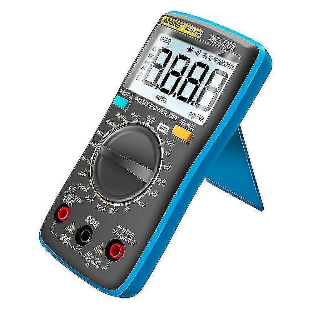 Automatic Multimeter compatible with Testing with Blue Screen and ABS Material 1pc