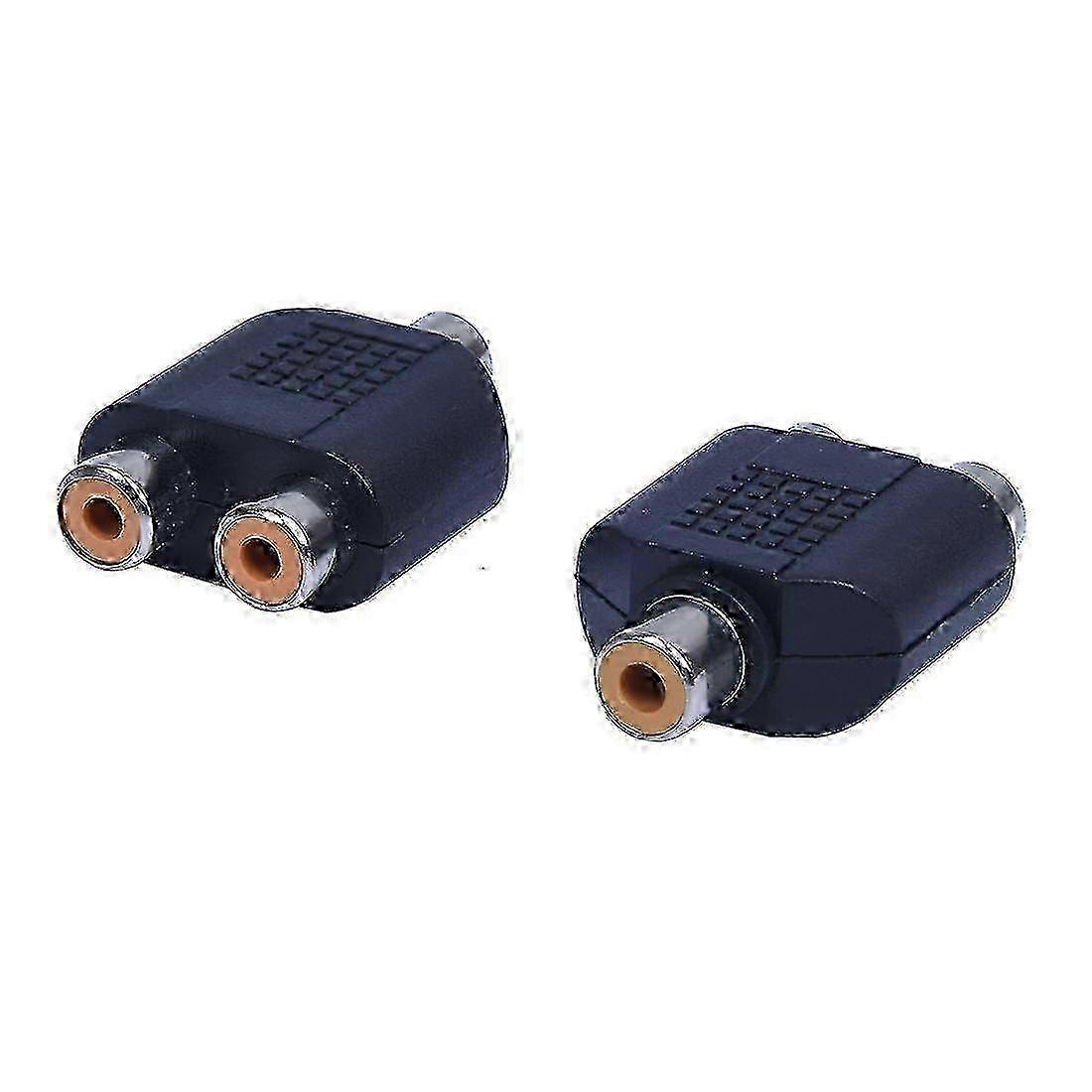 RCA Audio Video Splitter Black