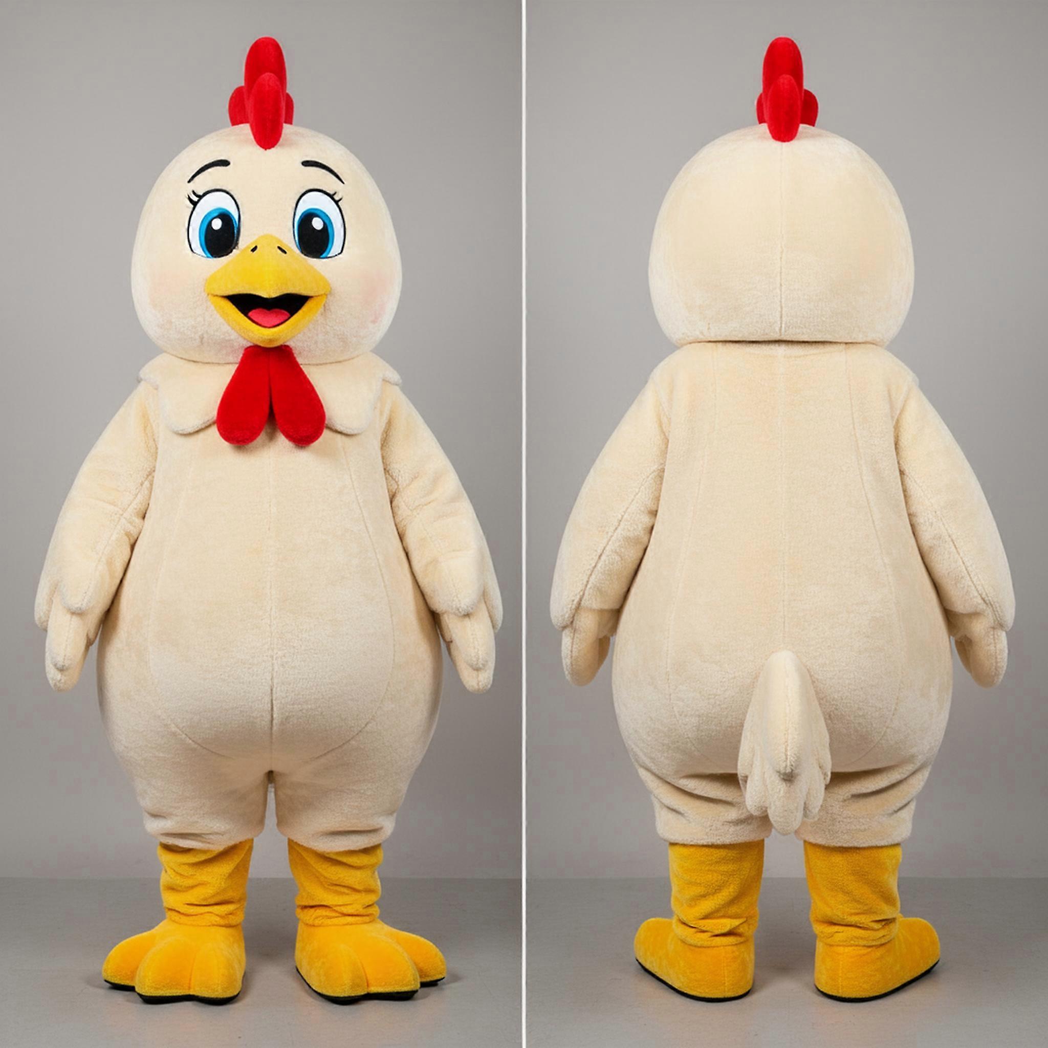 MASTICOT Creamy Soft Chicken Mascot