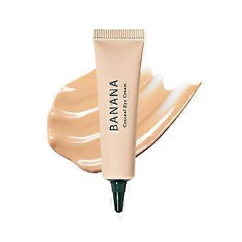 Banana Conceal Eye Cream Dark Circle Concealer with Collagen and Banana Extract Hydrating Under Eye Coverage Natural Skin Tone 15g