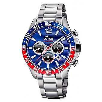 Lotus 18696/1 Quartz Analog Men's Watch with Stainless Steel Bracelet 18696/1