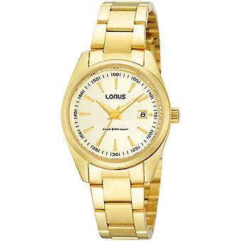 Lorus Watches Quartz Analog Women Watch with RJ244AX9 Gold Plated Stainless Steel Bracelet