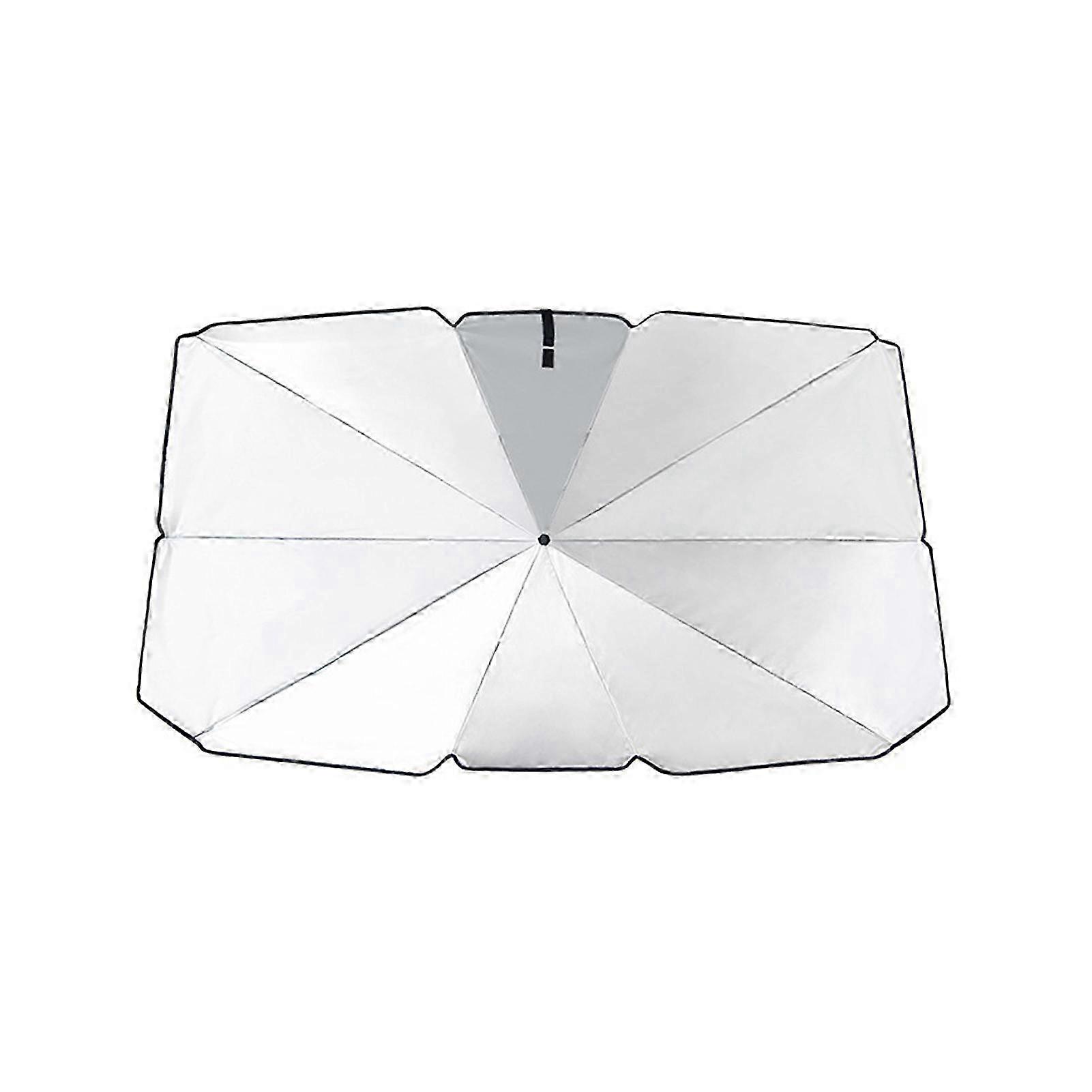 Titanium Silver Foldable Sunshade
