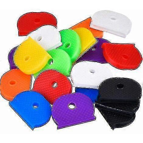 Colour-Coded Flexible Key Covers 32 Pc