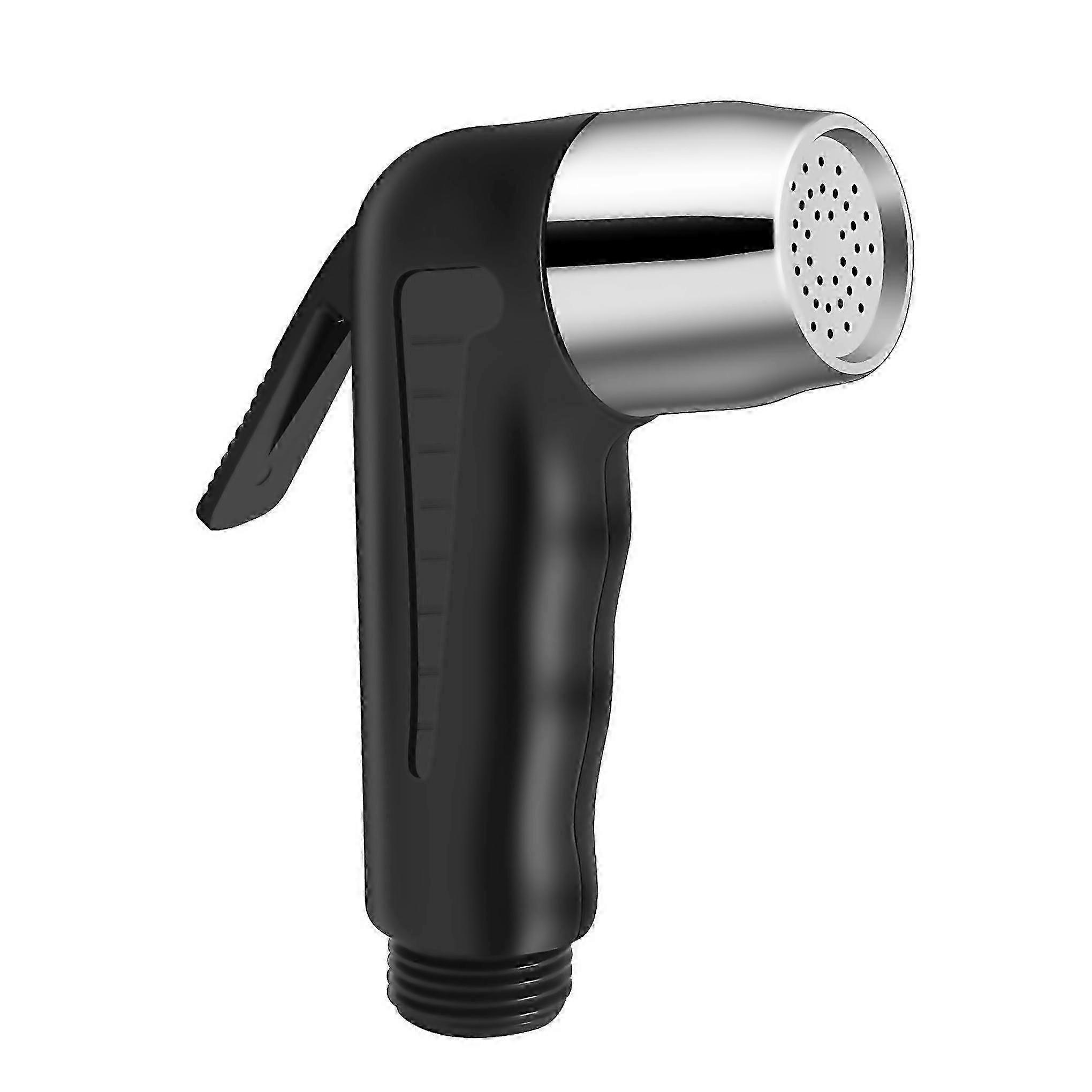 Black Silver ABS Bidet Sprayer Compact