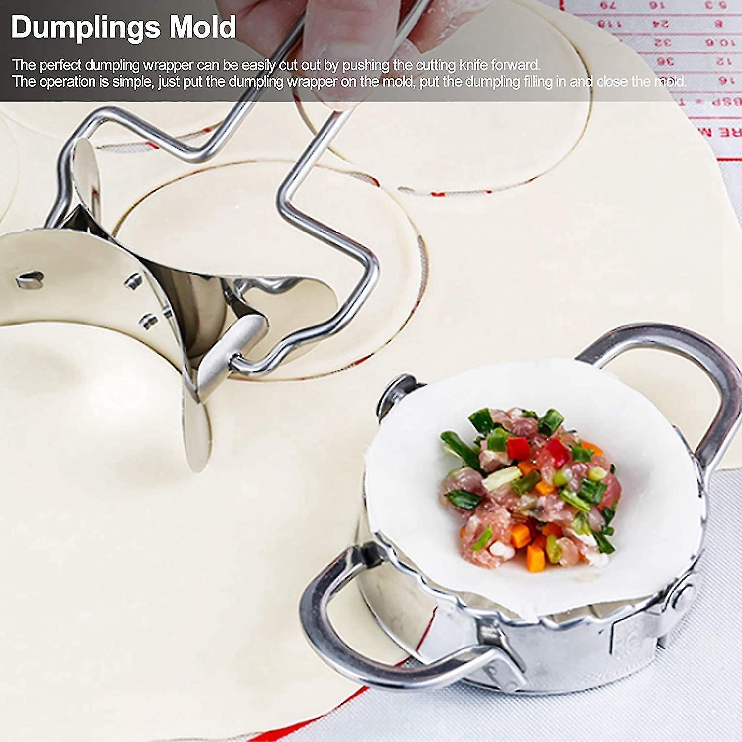 Dumpling Maker 304 Stainless Steel Manual Dumpling Dumpling Mold Dumpling Wrapper Making