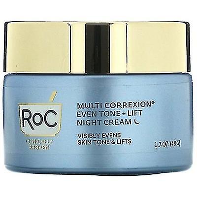 RoC Multi Correxion 均匀色调 + 提拉 5 合 1 晚霜 1.7oz / 48g