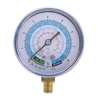 thumbnail image 2 of Precision Auto Labs HVAC A/C Manifold Gauge Set - Blue (0-500psi) & Red (0-800psi) High/Low Pressure, 1/8" NPT 2 of 4