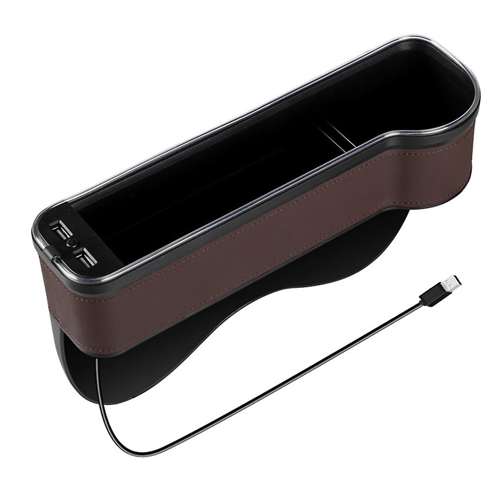 for Seat Gaps Crevice Organizer Cup Bracket USB Charging Add More Storage Space
