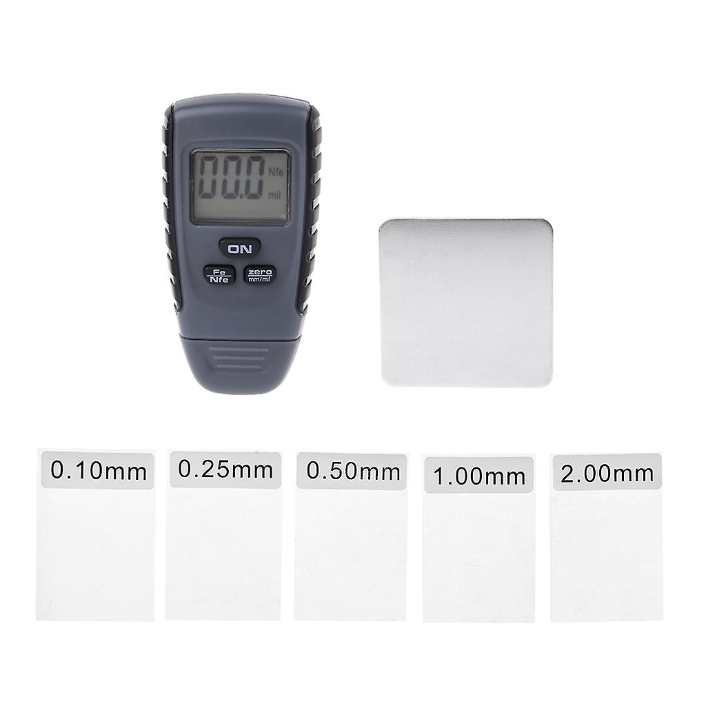Mini Portable Paint Car Coating Paint Thickness Digital Gauge Meter Tester