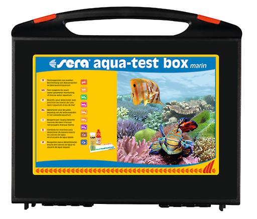Sera Aqua Test Box Marin Ca (Fish , Maintenance , pH & Other Substance Test Strips)
