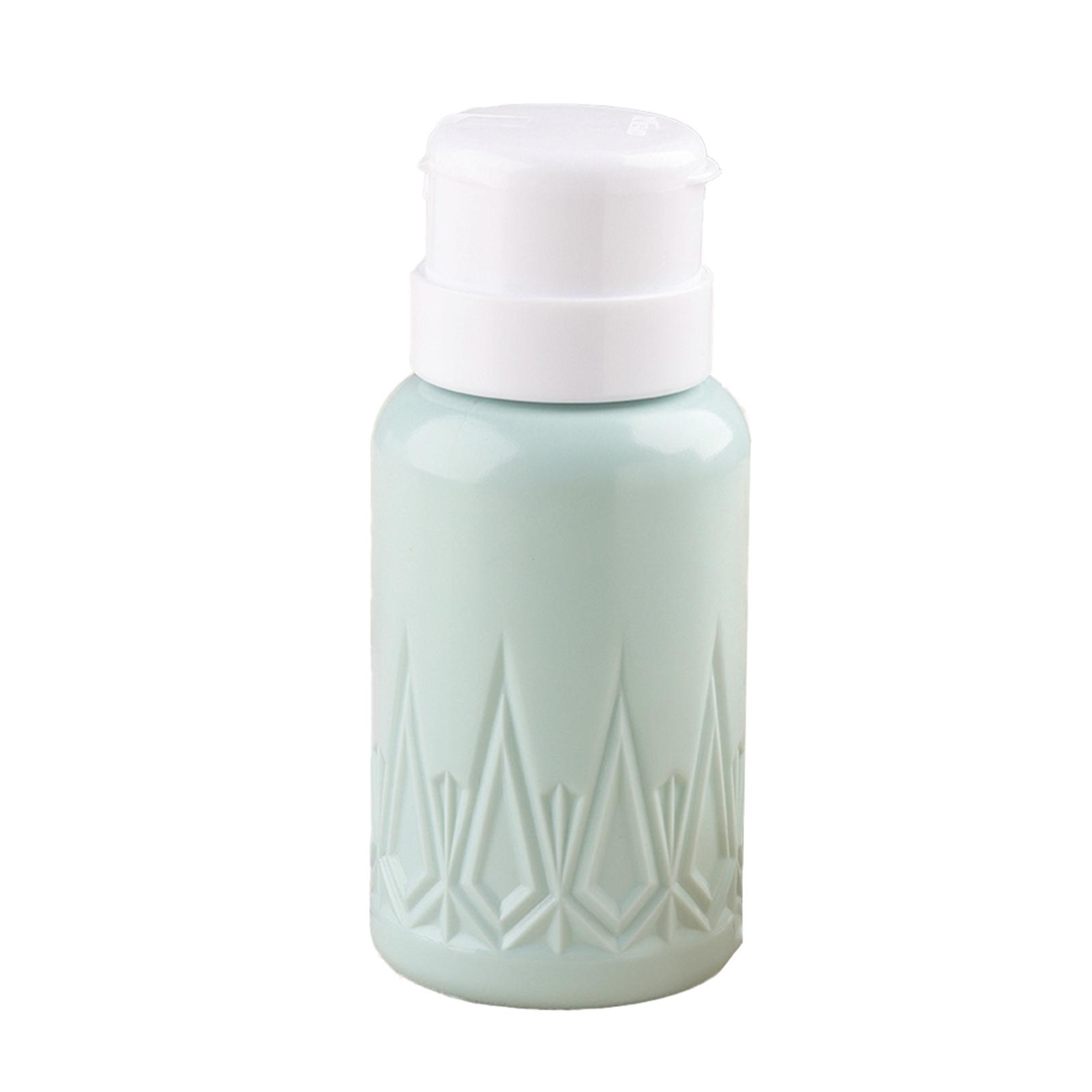 Liquid Pump Dispenser Portable Nail Polishs Remover Empty Bottle Reusable Makeup Remover Container