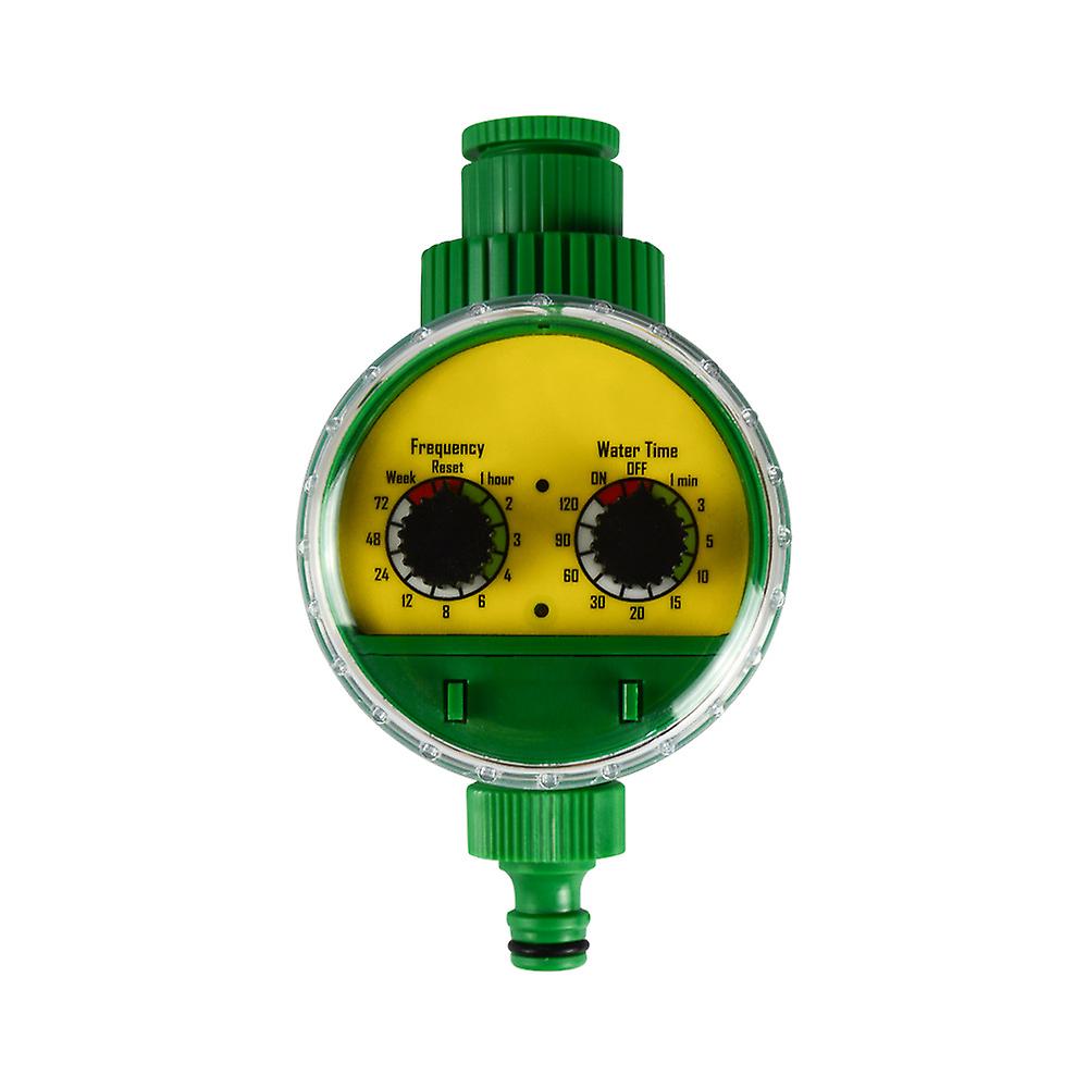 Watering Timer Irrigation Controller On Without Pressure, green