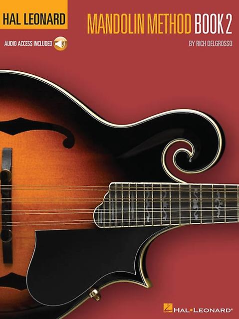 Hal Leonard Mandolin Method  Book 2 by Rich DelGrosso Book Book
