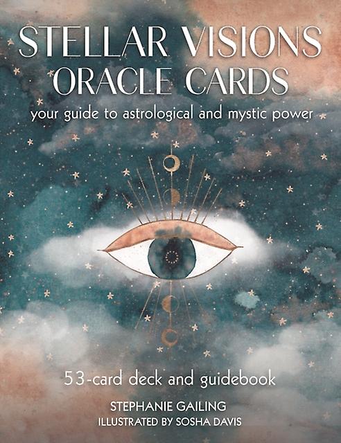 Stellar Visions Oracle Cards 53card Deck And Guidebook by Stephanie Gailing Kit Book