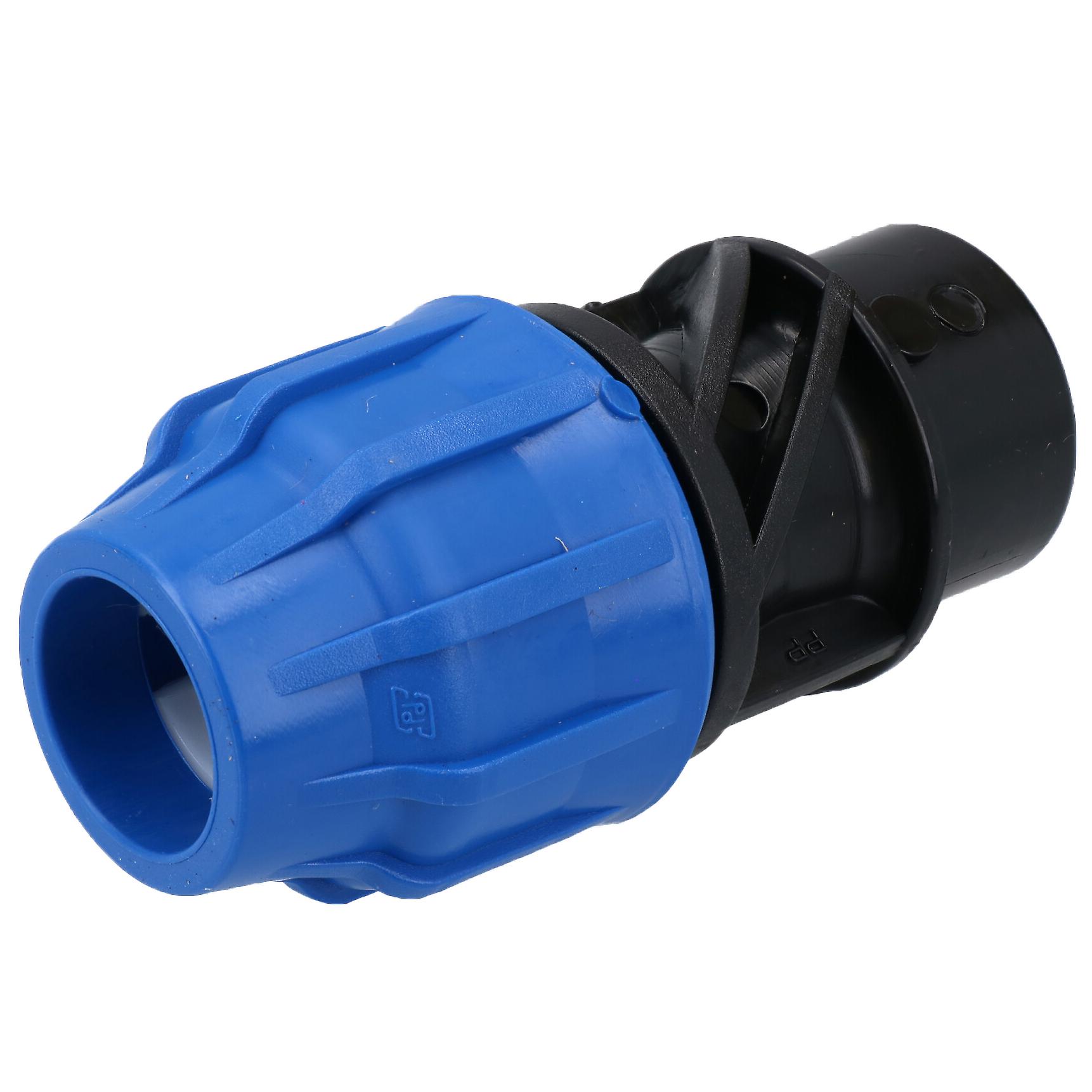 25mm x 3/4" MDPE Female Adapter Compression Coupling Fitting Water Pipe