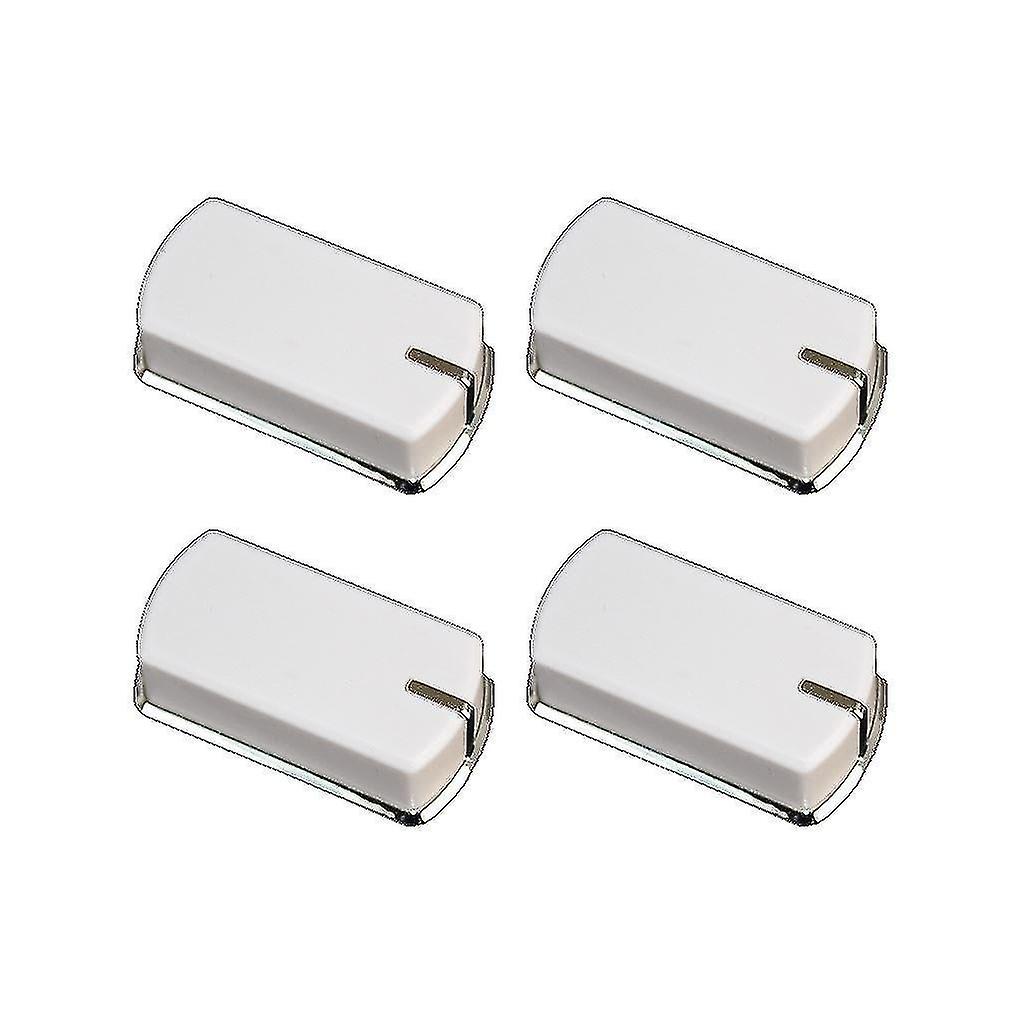 Belling Compatible White Silver Oven Cooker Hob Grill Control Knob Pack Of 4