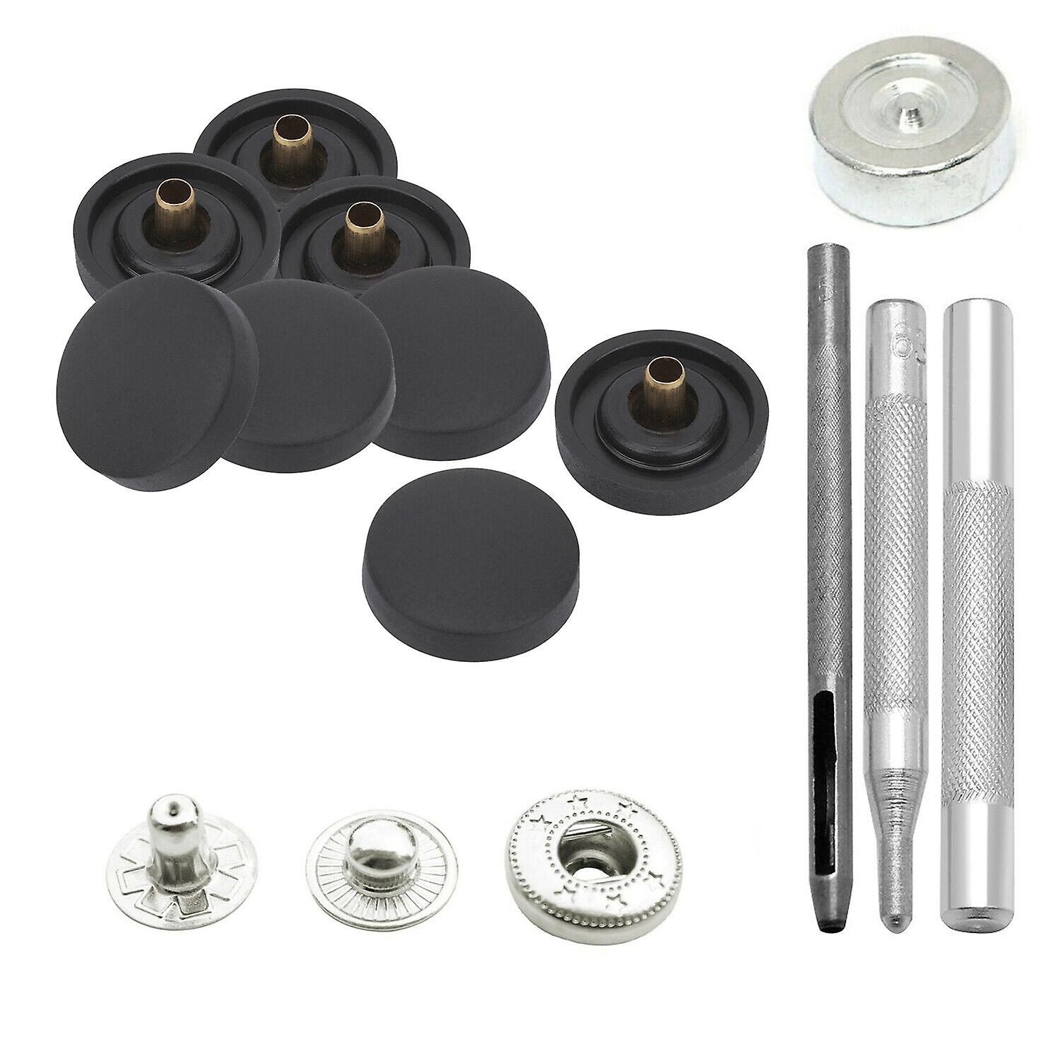 S Spring Press Studs W/o Hand Tool Snaps