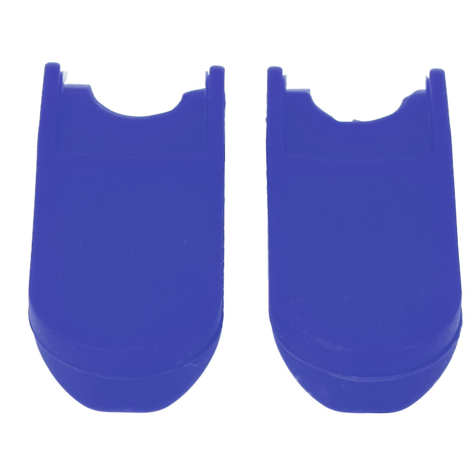 2PCS Saxophone Finger Rest Cushion Thumb Protector with Saddle Wind Instrument AccessoriesBlue