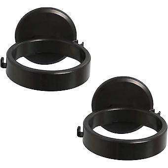 2 Stück Haartrockner Wandhalterung, Haartrocknerhalter, Haarpflegewerkzeughalter Wandhalterung, Haartrocknerhalter mit Saugnapf, Für Bad und WC