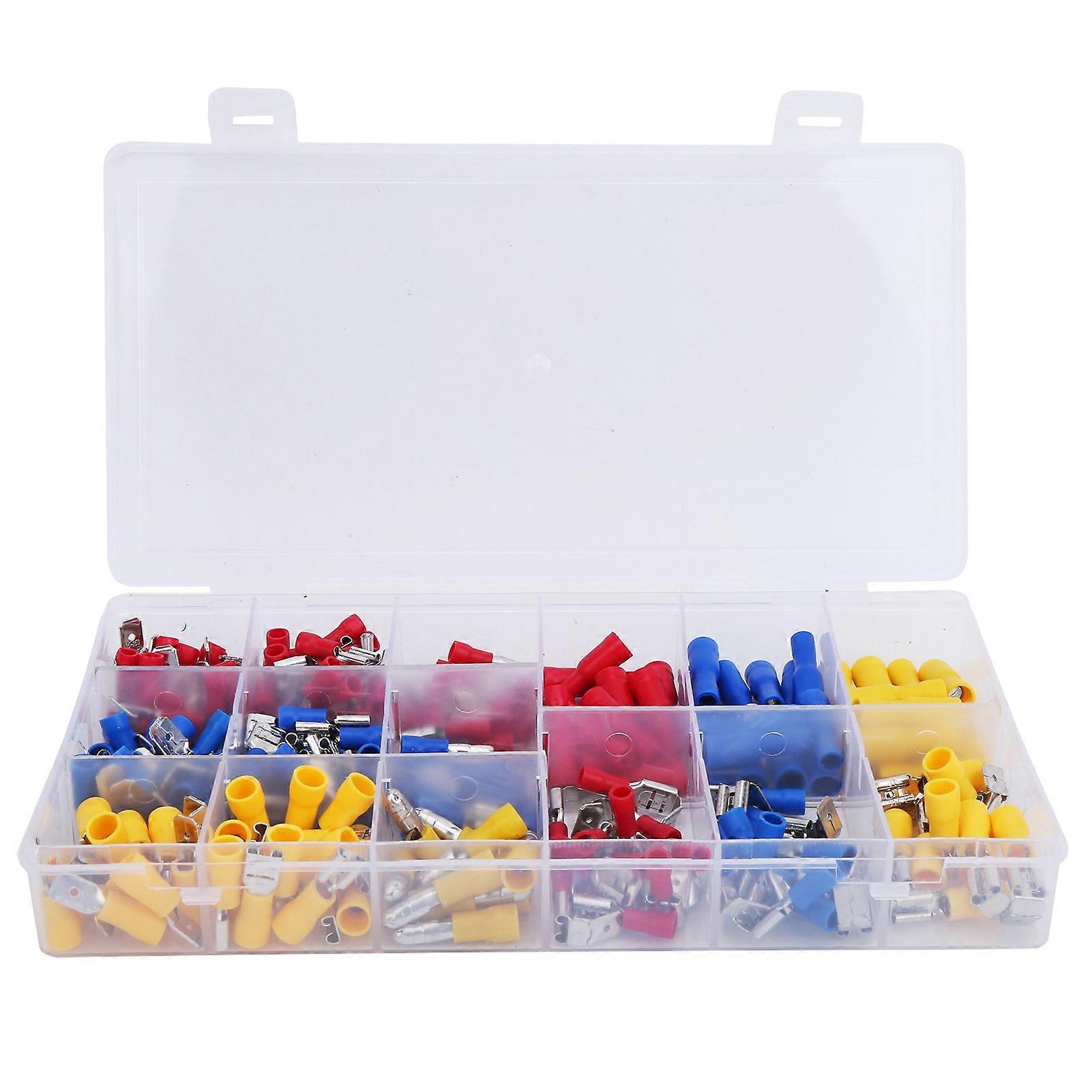 Ensemble de 236 cosses à sertir, connecteurs de tubes isolants, accessoires de connexion de fils