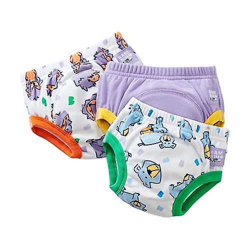 Pack 3 Revolutionary Learning Diapers 3-4 years bold 3 units