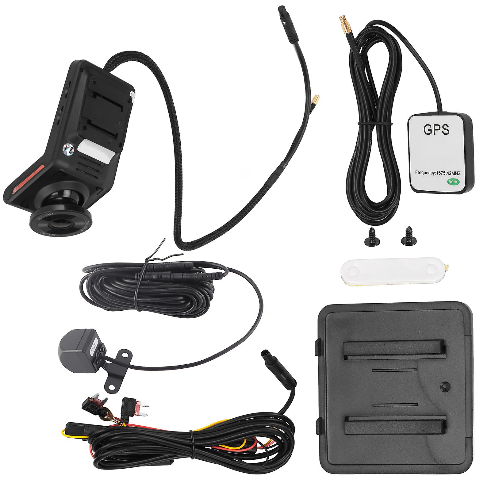 Dashboard Camera Recorder with Remote Monitor and Trajectory Playback In Car Video Recorder for Driving Safety and Evidence Recording