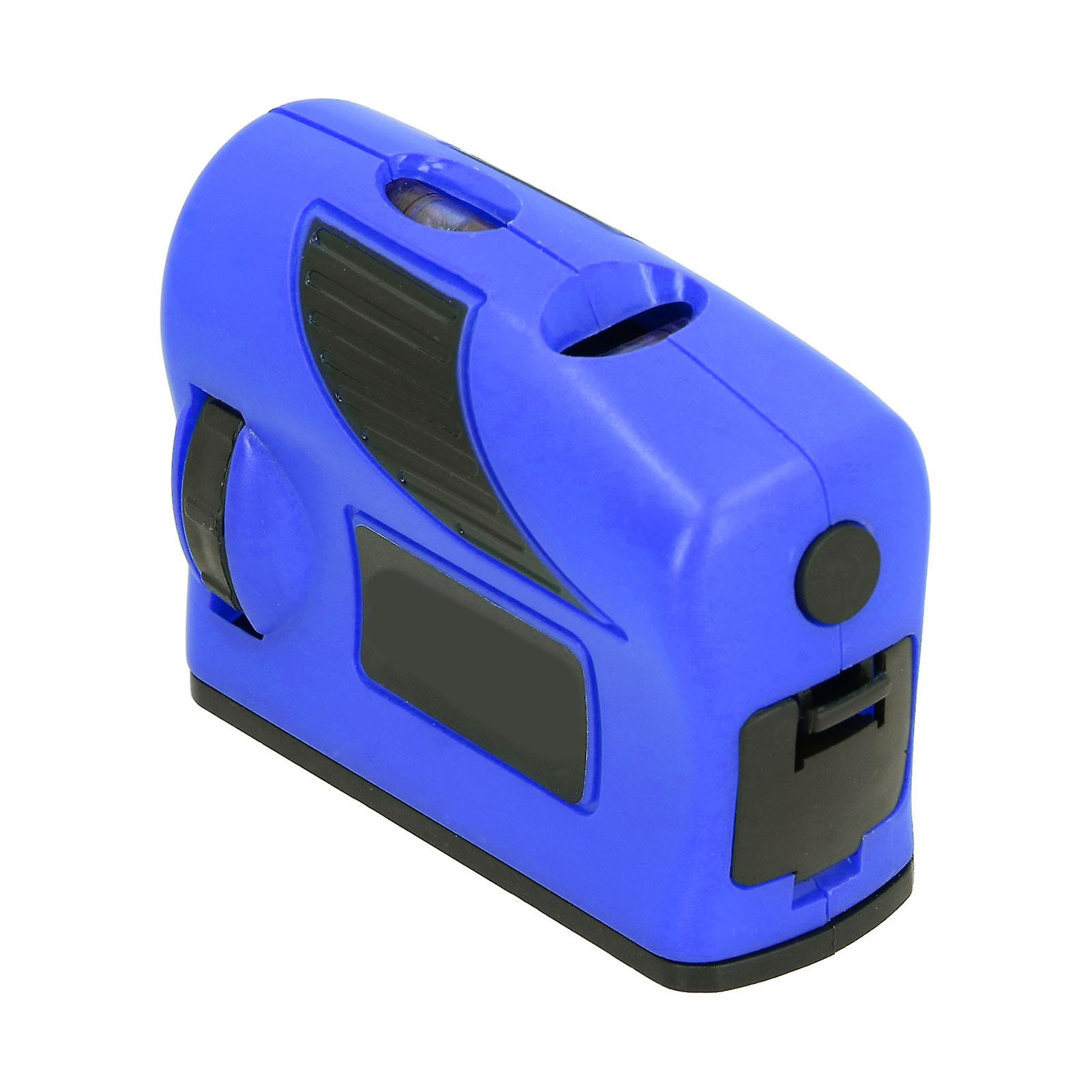 Red Beam Level Tool Portable Floor Layout Measuring Tool Blue