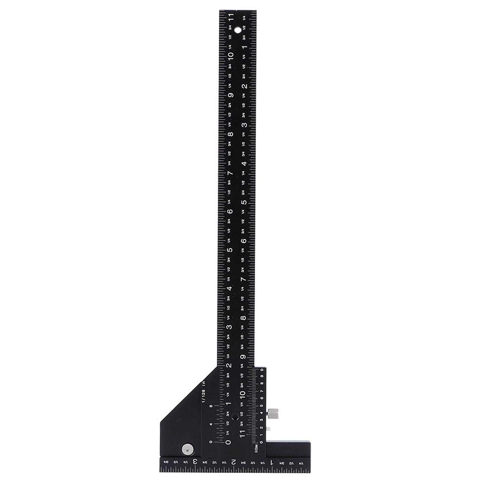 Carpenter's T-square for measurement and marking
