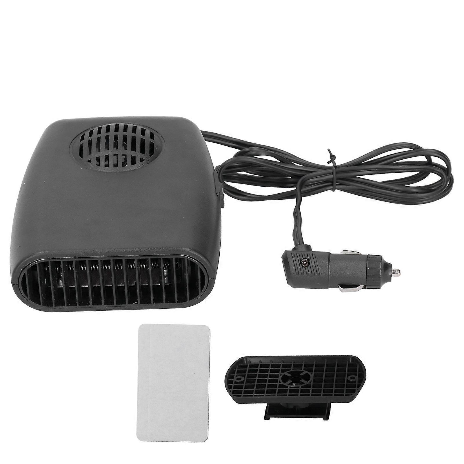 Electric heater, fan, 12 V, 120 W, for windshield, defrosting, demisting
