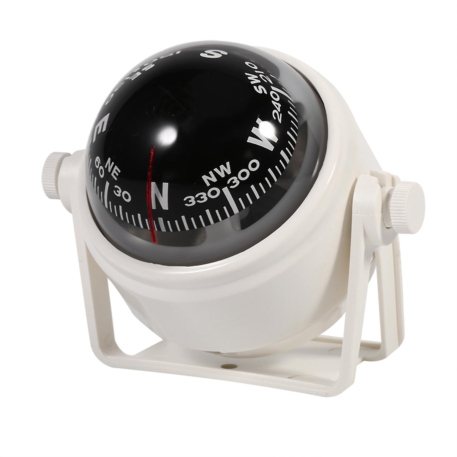 thumbnail image 2 of Pactrade Marine 2.25-Inch Boat Compass With White Bracket – Visible Luber Line – P70031WH 2 of 5
